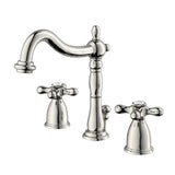 Heritage Medium Bathroom Faucet with Cross Handles