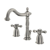 Heritage Medium Bathroom Faucet with Cross Handles