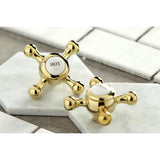 Heritage Large Bathroom Faucet with Cross Handles