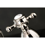 Heritage Large Bathroom Faucet with Cross Handles