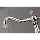 Heritage Large Bathroom Faucet with Cross Handles