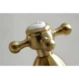 Heritage Large Bathroom Faucet with Cross Handles