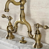 Vintage English Country Bridge Bathroom Faucet