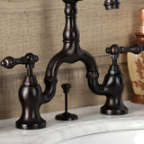 Vintage English Country Bridge Bathroom Faucet