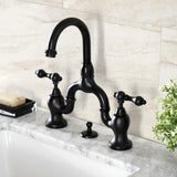 Modern English Country Bridge Bathroom Faucet