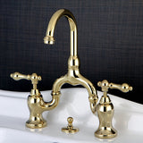 Modern English Country Bridge Bathroom Faucet