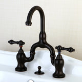 Modern English Country Bridge Bathroom Faucet