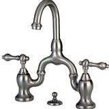 Modern English Country Bridge Bathroom Faucet