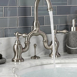 Modern English Country Bridge Bathroom Faucet