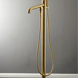 Concord Straight Freestanding Tub Faucet with Hand Shower