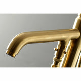 Concord Straight Freestanding Tub Faucet with Hand Shower