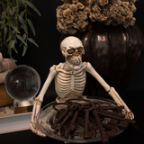 Skeleton Platter and Holder
