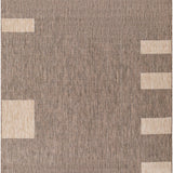 Boxwood Machine Woven Rug - Dark Brown