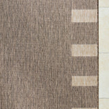 Boxwood Machine Woven Rug - Dark Brown