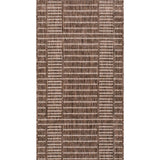 Rye Machine Woven Rug - Dark Brown
