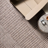 Rye Machine Woven Rug - Dark Brown