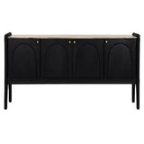 Luna Oak Marble Sideboard