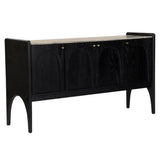Luna Oak Marble Sideboard