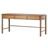 Twist Cane Solid Wood Desk
