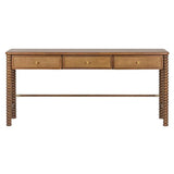 Twist Cane Solid Wood Desk