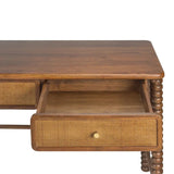 Twist Cane Solid Wood Desk
