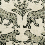 Dex Leopard Jacquard Ottoman