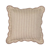 Striped 20" Linen Throw Pillow