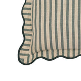 Striped 20" Linen Throw Pillow