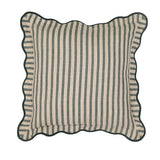 Striped 20" Linen Throw Pillow