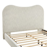 Seluna Boucle Platform Bed