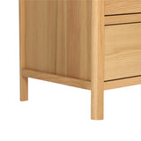 Cali 6-Drawer Oak Dresser