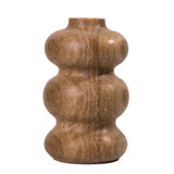 Marble Dark Onyx Swell Vase