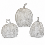 Rustic Metal Pumpkins - Set of 3