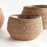 Tammy Seagrass Tapered Baskets - Set of 3