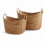 Josette Water Hyacinth Baskets - Set of 2