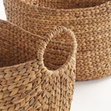 Josette Water Hyacinth Baskets - Set of 2