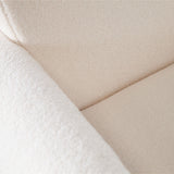 Noa Ivory Sherpa Chair