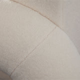 Noa Ivory Sherpa Chair