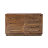 Nevada 6-Drawer Dresser - Dark Driftwood
