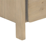 Opera 2-Drawer Nightstand - Scrubbed Teak