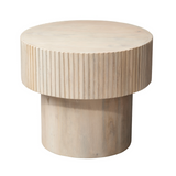 Notch Round Side Table