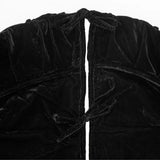 Soft Velvet Tree Skirt - Black - 3 Sizes