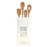 Face to Face Wood Utensil - Set of 4
