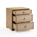 Laurentis 3-Drawer Nightstand