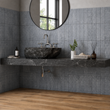 Riviera Gray 3"x12" Tile by Castelli Marble