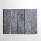 Riviera Gray 3"x12" Tile by Castelli Marble