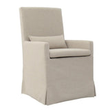 Sandspur Beach Arm Dining Chair w/ Casters