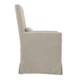 Sandspur Beach Arm Dining Chair w/ Casters