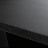 Sonoma Dining Table - Black - 2 Sizes