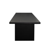 Sonoma Dining Table - Black - 2 Sizes
